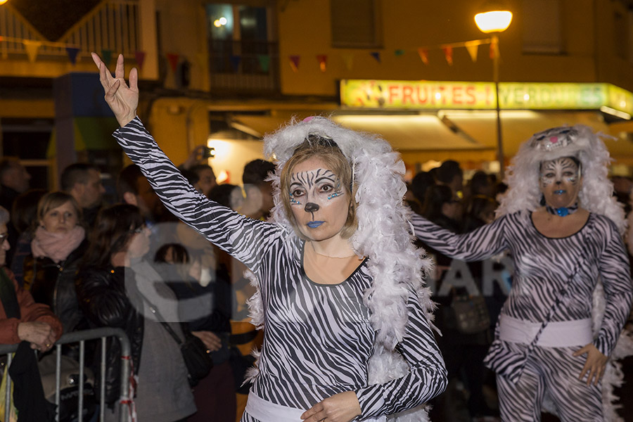 Rua del Carnaval de Les Roquetes del Garraf 2017